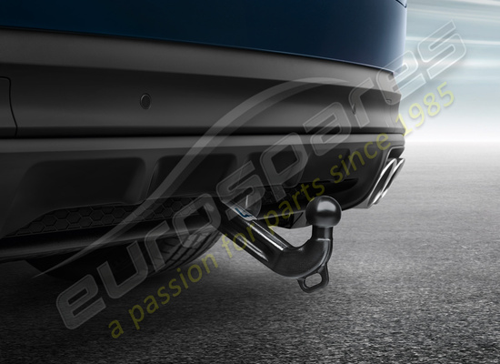 nuovo porsche gancio di traino estensibile elettricamente codice articolo 9y004484007