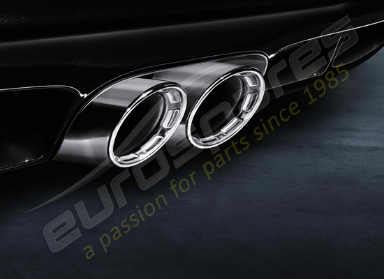 nuovo porsche numero parte sistema di scarico sportivo 98704420012