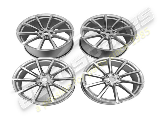 nuovo ferrari set di ruote forgiate e verniciate codice articolo 70004423
