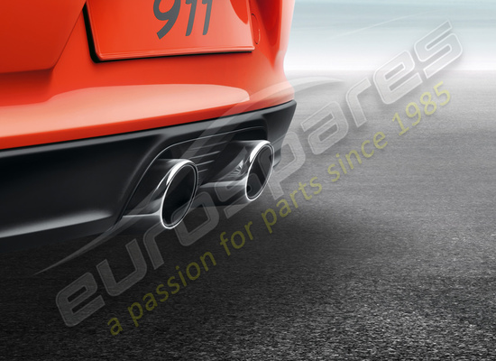nuovo porsche numero parte sistema di scarico sportivo 99104420030