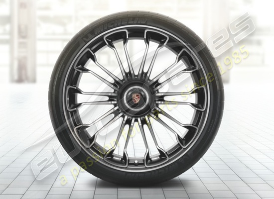nuovo porsche set ruote e pneumatici estivi (20/21-inch) codice articolo 91804460002
