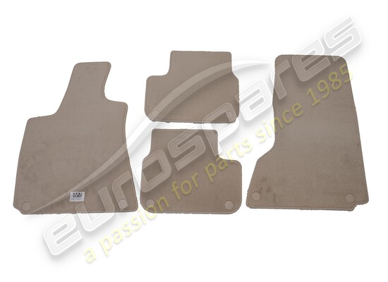 nuovo maserati kit tappeti+fissaggi sabbia codice 673004160