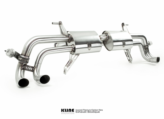 nuovo kline innovation lamborghini sistema valvetronico lp gallardo - codice inconel kl-lam-gl-lp-valve-rs-inc