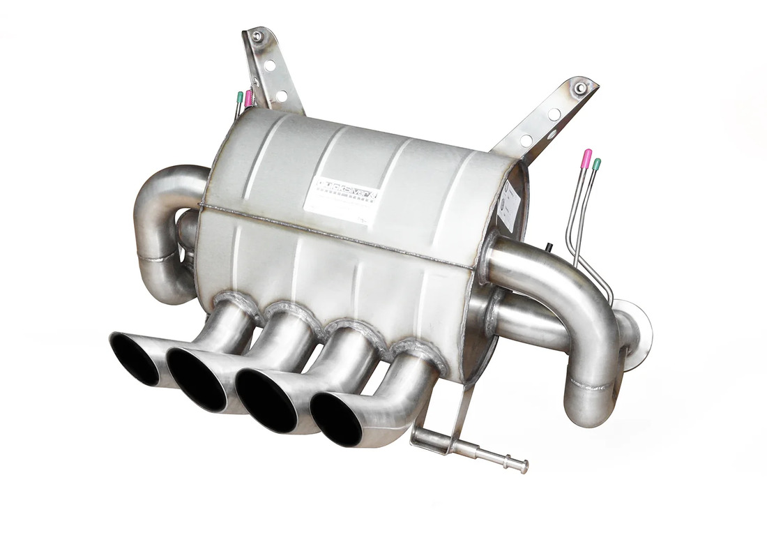 nuovo quicksilver lamborghini aventador lp700-4 e lp720-4 2011-16 sistema sportivo con sound architect. numero parte lm700s (1)