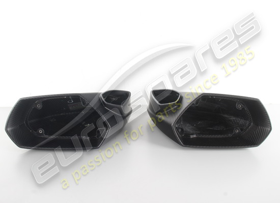 nuovo lamborghini coppia calotte specchietti carbonio opaco codice articolo 4t0898820k