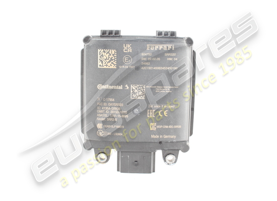 usato ferrari numero parte radar posteriore 804792