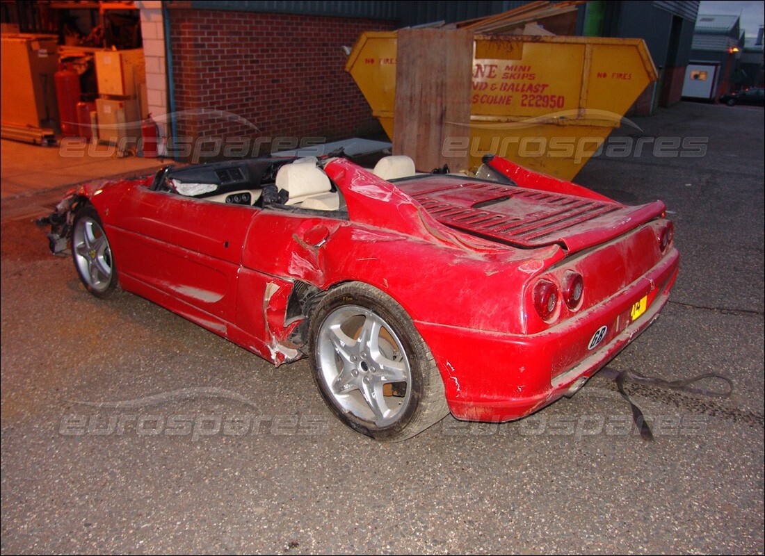 ferrari 355 (5.2 motronic) con 5,517 miles, in preparazione per lo smantellamento di #10