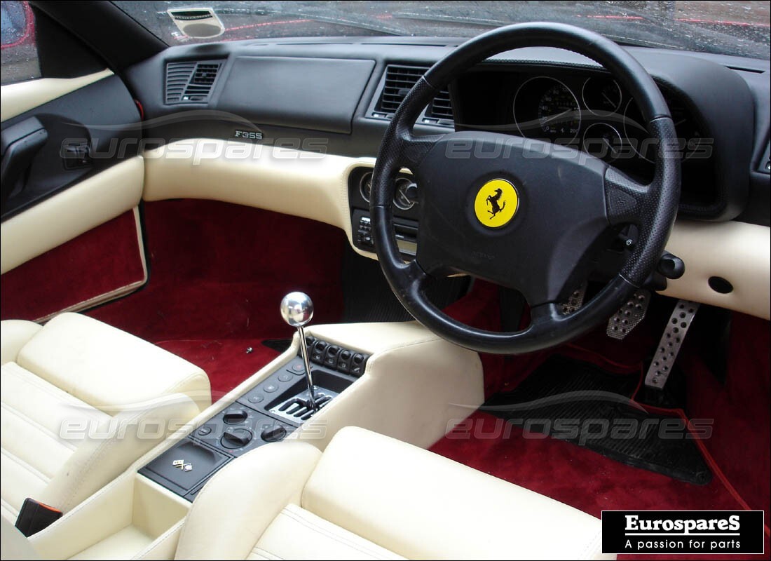 ferrari 355 (5.2 motronic) con 11,048 miles, in preparazione per lo smantellamento di #4
