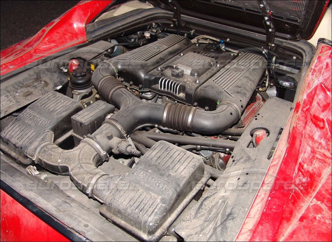 ferrari 355 (5.2 motronic) con 5,517 miles, in preparazione per lo smantellamento di #3