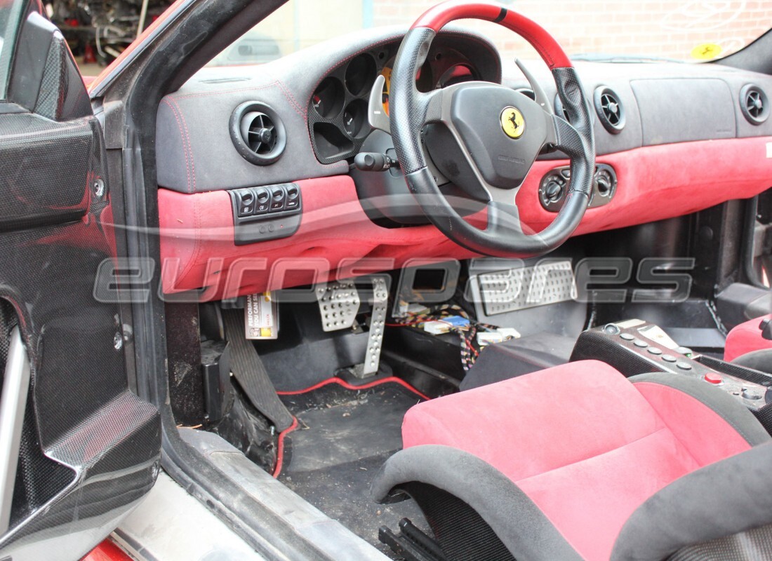 ferrari 360 challenge stradale con 20,367 chilometri, in preparazione per lo smantellamento #11