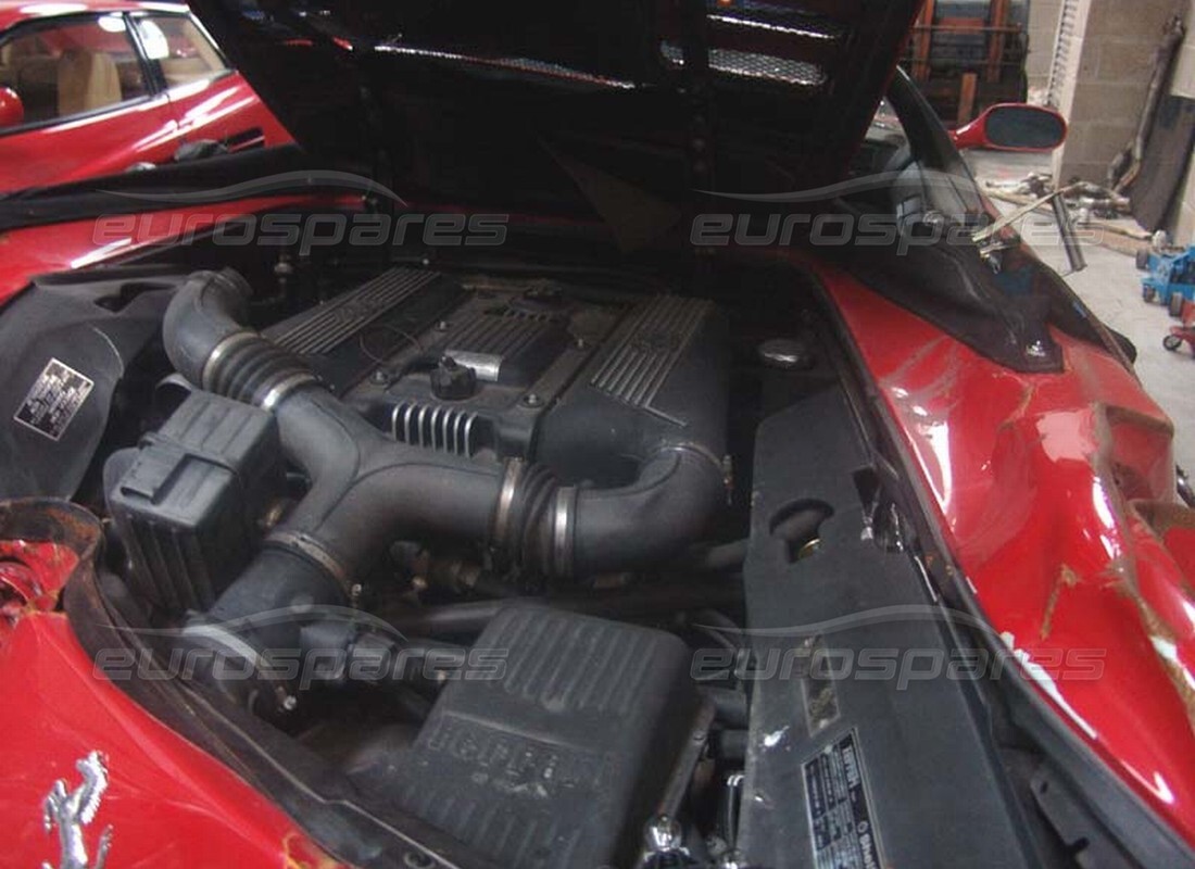 ferrari 355 (5.2 motronic) con 25,807 miles, in preparazione per lo smantellamento di #6