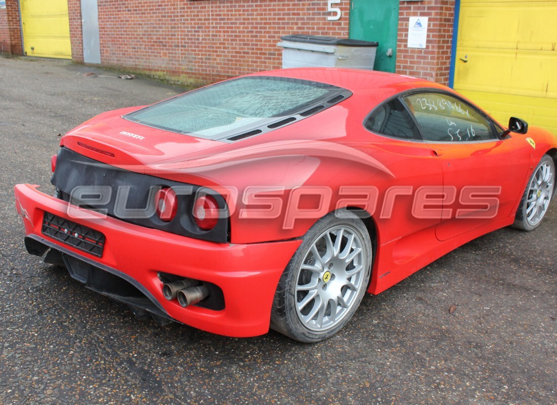 ferrari 360 challenge stradale con 20,367 chilometri, in preparazione per lo smantellamento #2
