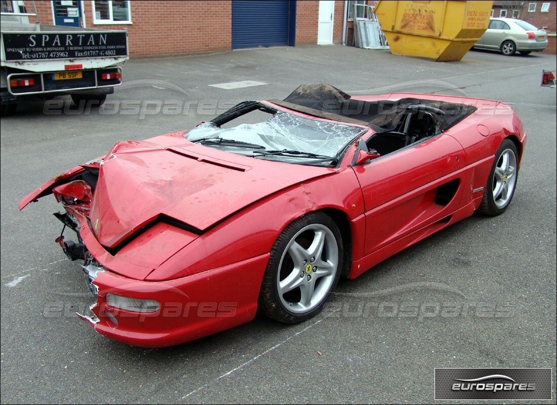 ferrari 355 (5.2 motronic) con 15,431 miles, in preparazione per lo smantellamento di #3