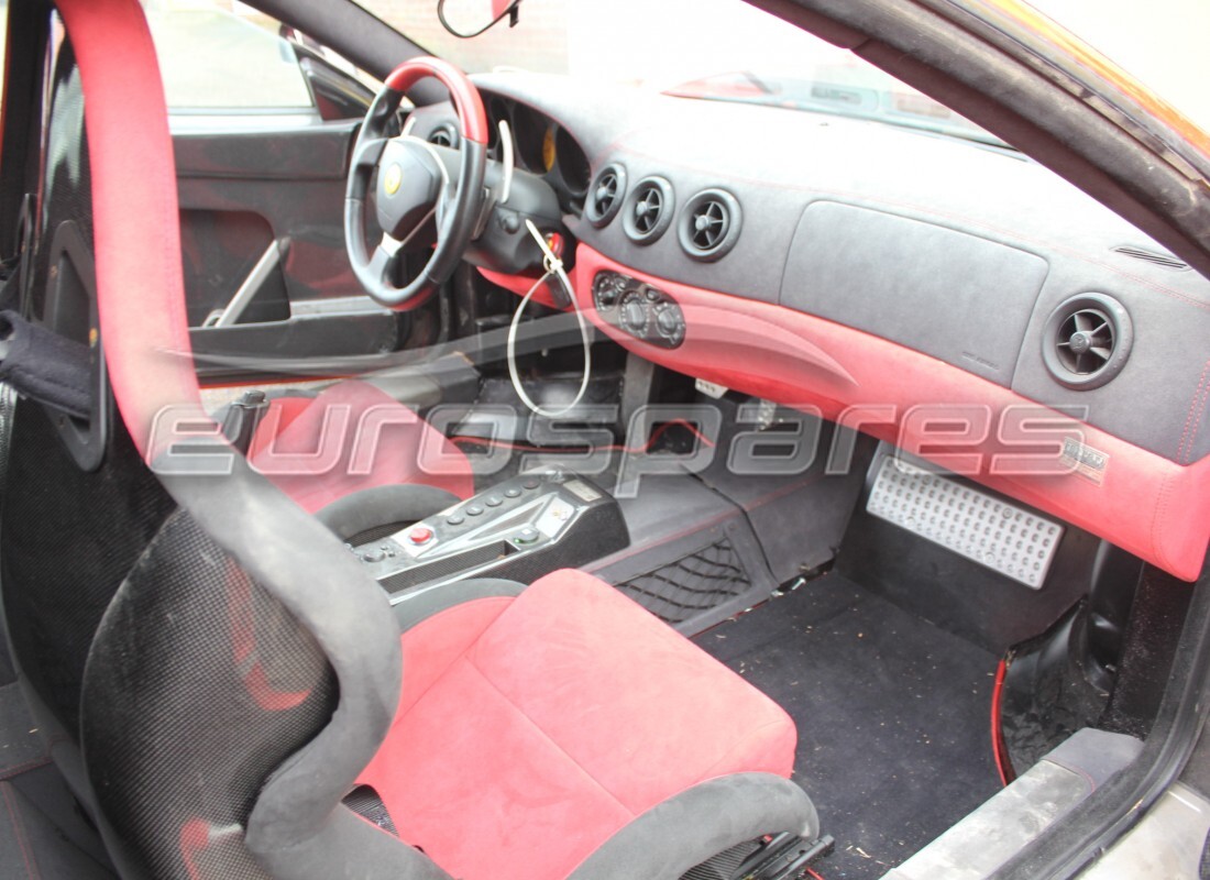 ferrari 360 challenge stradale con 20,367 chilometri, in preparazione per lo smantellamento #8