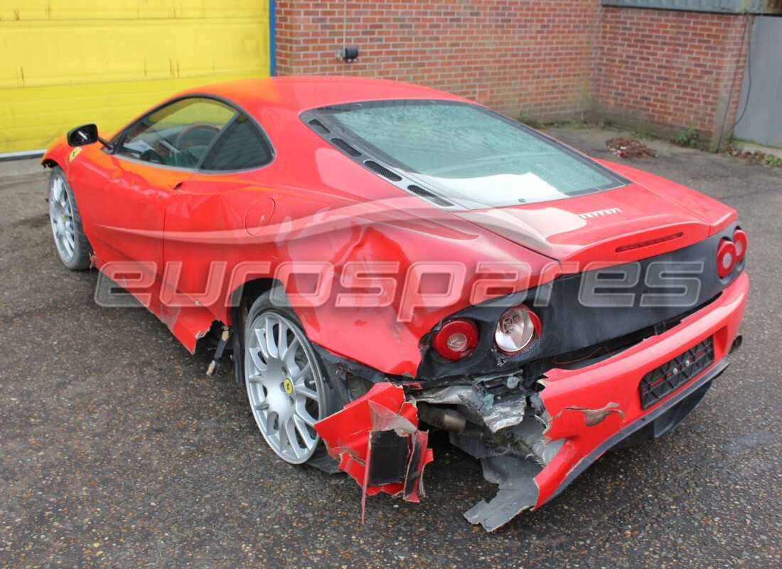 ferrari 360 challenge stradale con 20,367 chilometri, in preparazione per lo smantellamento #3