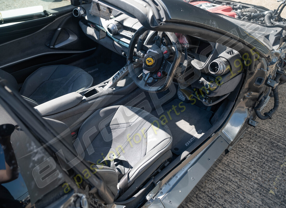 ferrari 812 gts con 620 miglia, in preparazione per lo smantellamento di #9