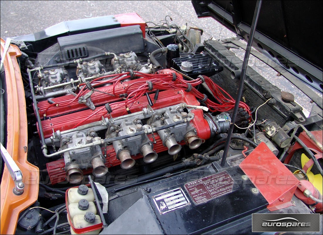 lamborghini espada con 44,000 miles, in preparazione per lo smantellamento di #8