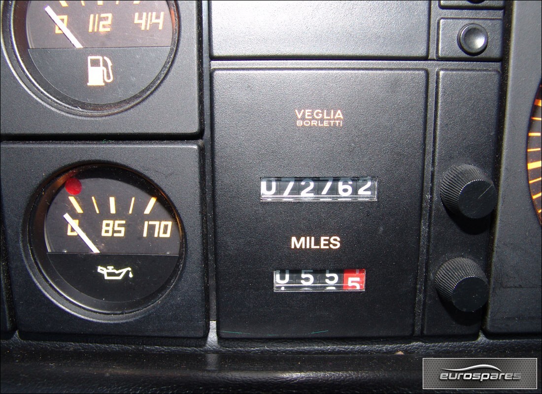 ferrari mondial 3.2 qv (1987) con 72,000 miles, in preparazione per lo smantellamento di #8
