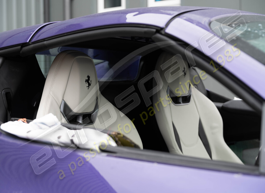 ferrari 296 gts con tbc, in preparazione per lo smantellamento #12