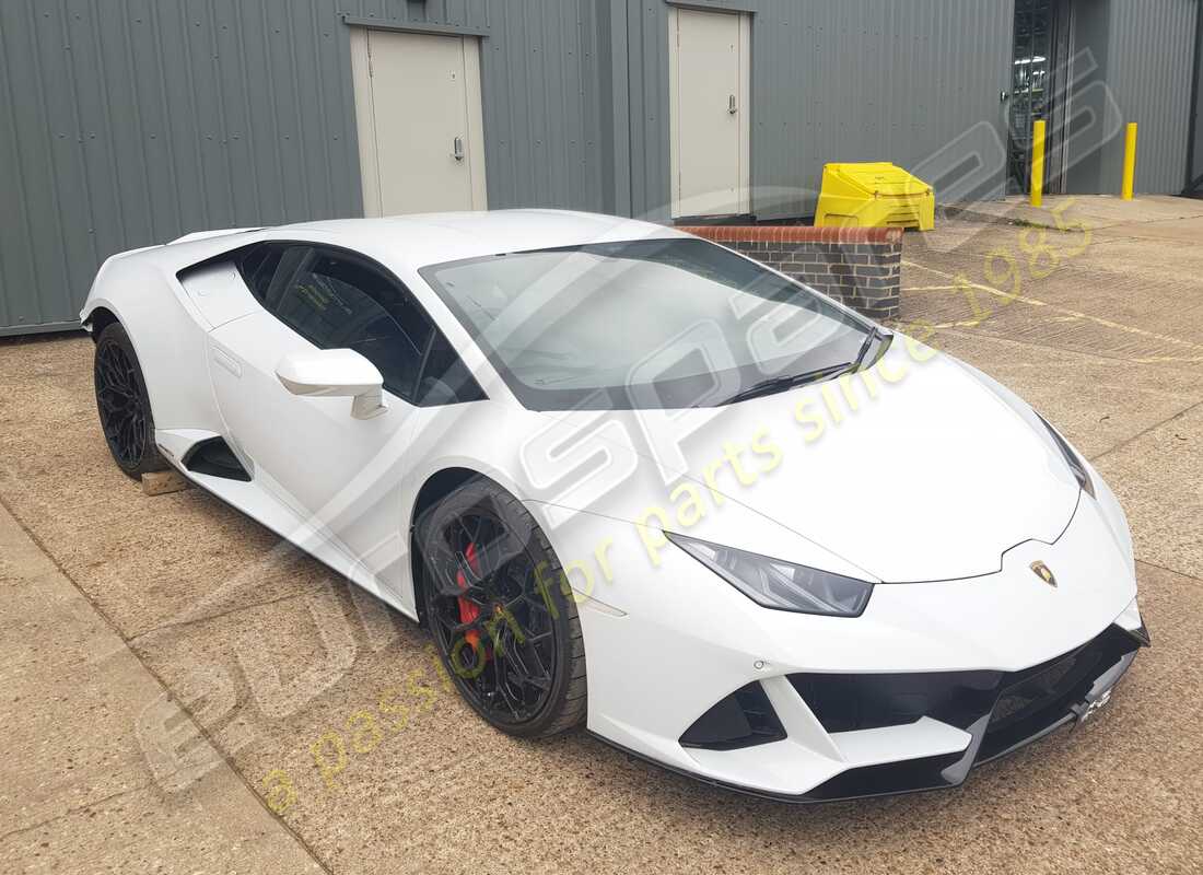 lamborghini evo coupe (2020) con 5,415 miles, in preparazione per lo smantellamento di #7