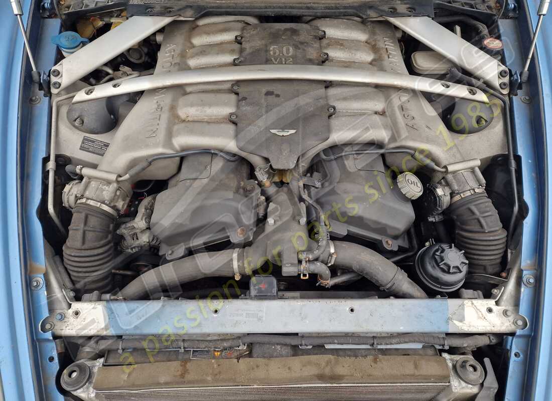 aston martin db9 (2007) con 100,275 miles, in preparazione per lo smantellamento di #16