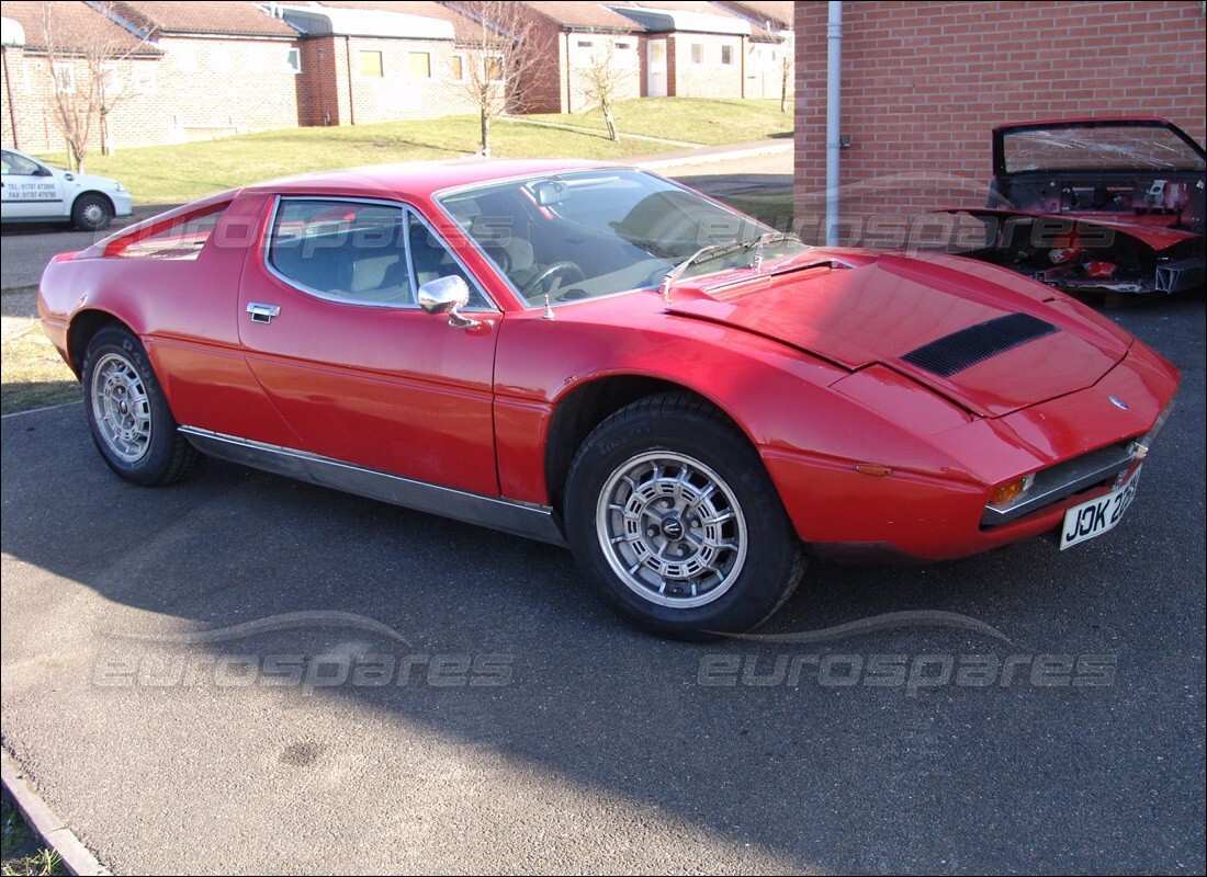 maserati merak 3.0 con 55,707 miles, in preparazione per lo smantellamento di #10