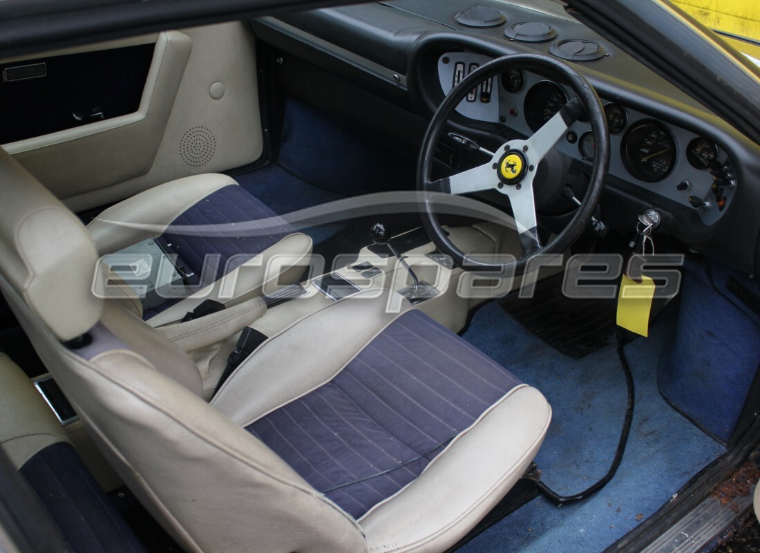 ferrari 308 gt4 dino (1979) con 37,003 miles, in preparazione per lo smantellamento di #5