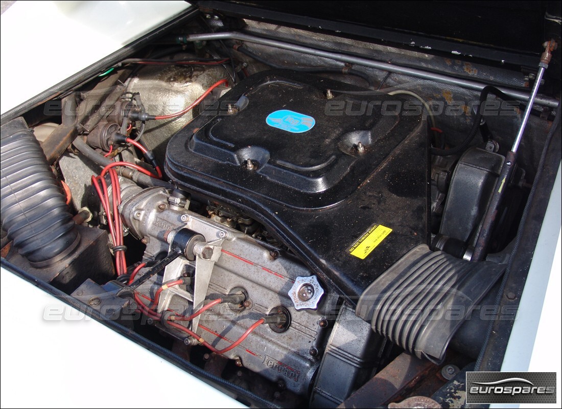 ferrari 308 gt4 dino (1976) con 68,108 miles, in preparazione per lo smantellamento di #9