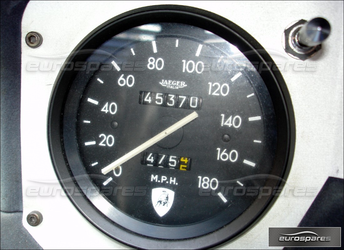 lamborghini urraco p250 / p250s con 45,370 miles, in preparazione per lo smantellamento di #6