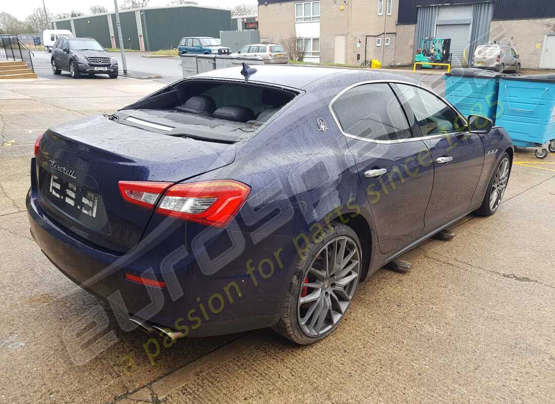 maserati ghibli (2016) con 46,772 miles, in preparazione per lo smantellamento di #5