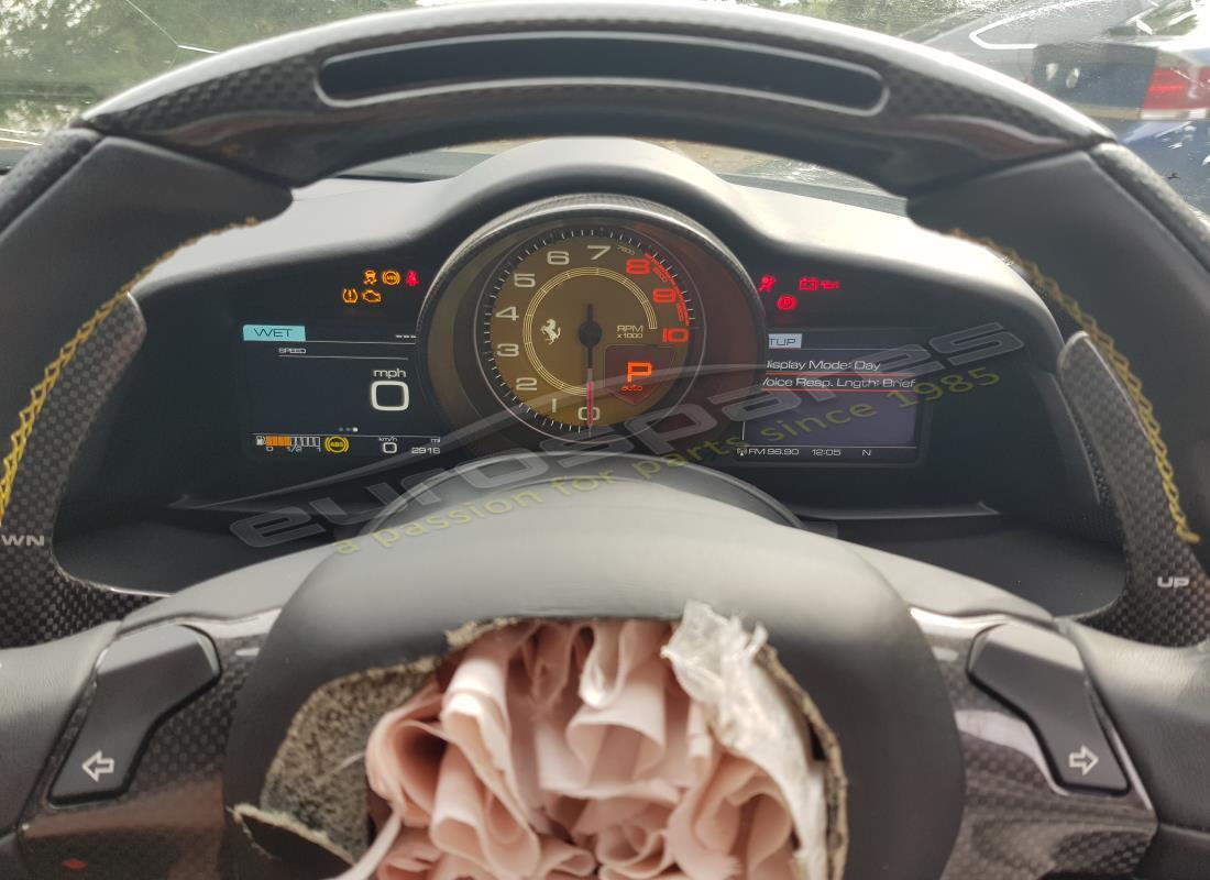 ferrari 488 spider (rhd) con 2,916 miles, in preparazione per lo smantellamento di #12