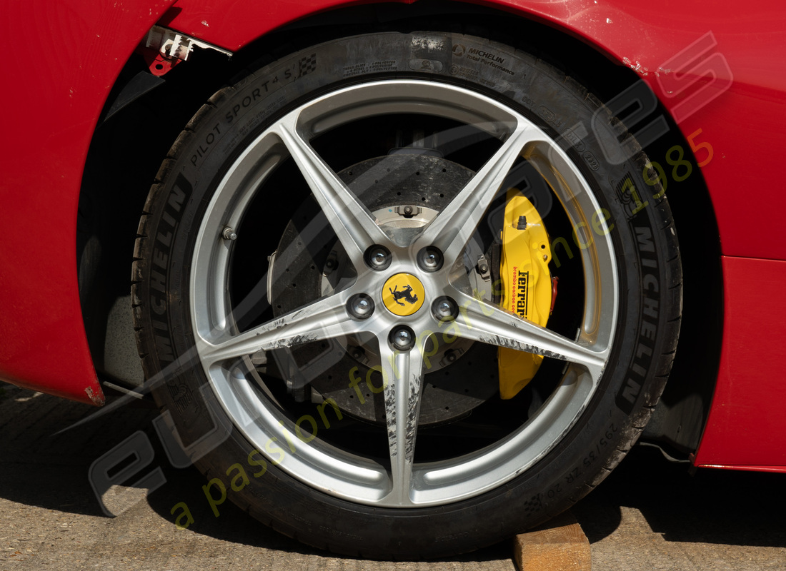 ferrari 458 italia (rhd) con meno di 20k tbc, in preparazione per lo smantellamento #27