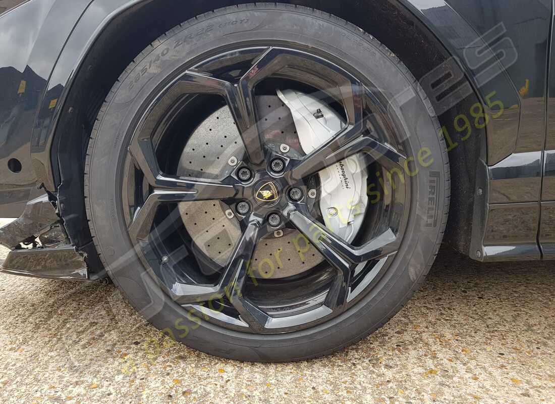 lamborghini urus (2020) con 16,266 miles, in preparazione per lo smantellamento di #19