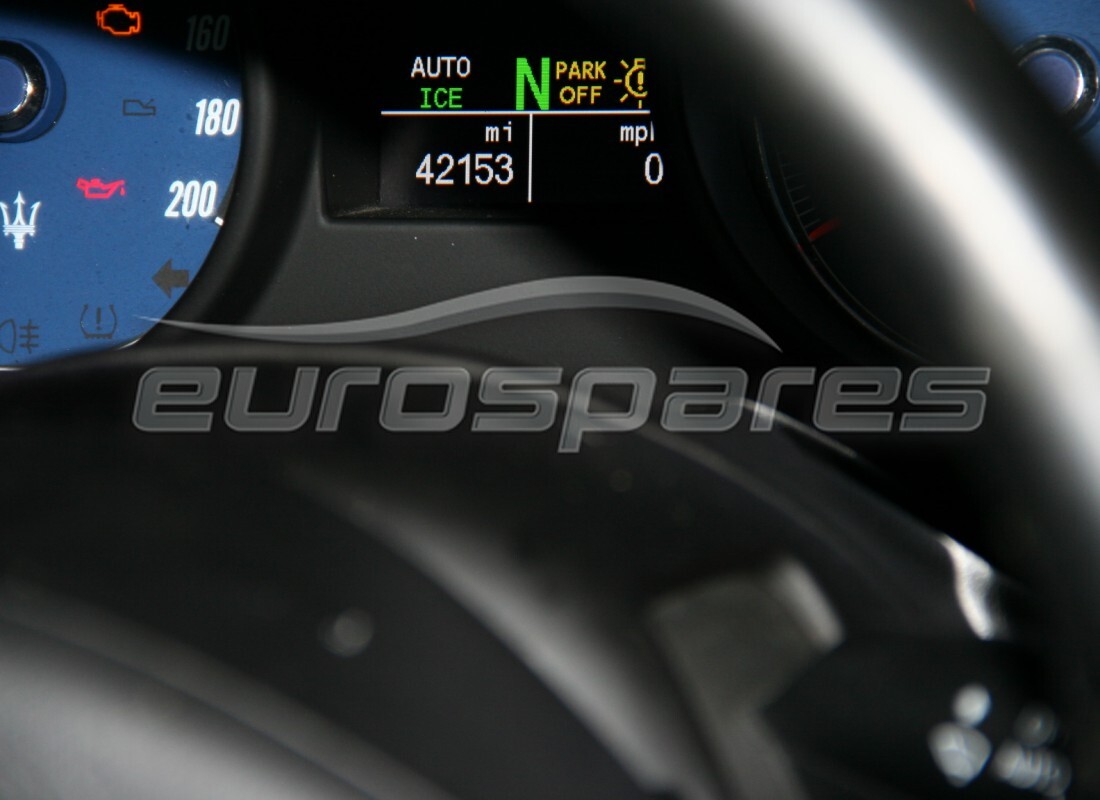 maserati granturismo (2008) con 42,153 miles, in preparazione per lo smantellamento di #7
