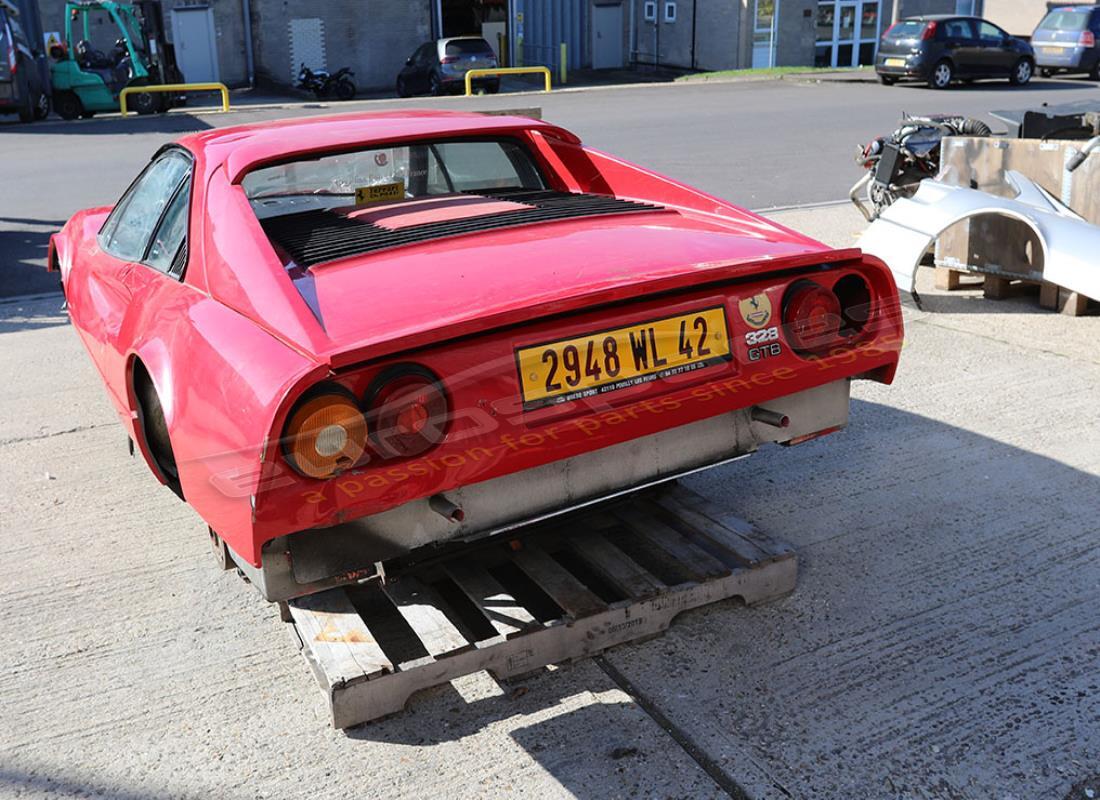 ferrari 328 (1988) con n/d, in preparazione per lo smantellamento #6