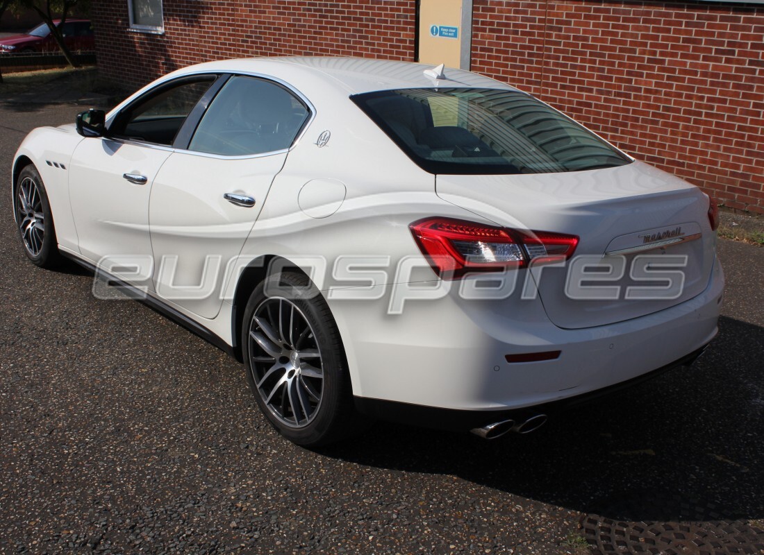maserati ghibli (2014) con 6,087 miles, in preparazione per lo smantellamento di #4