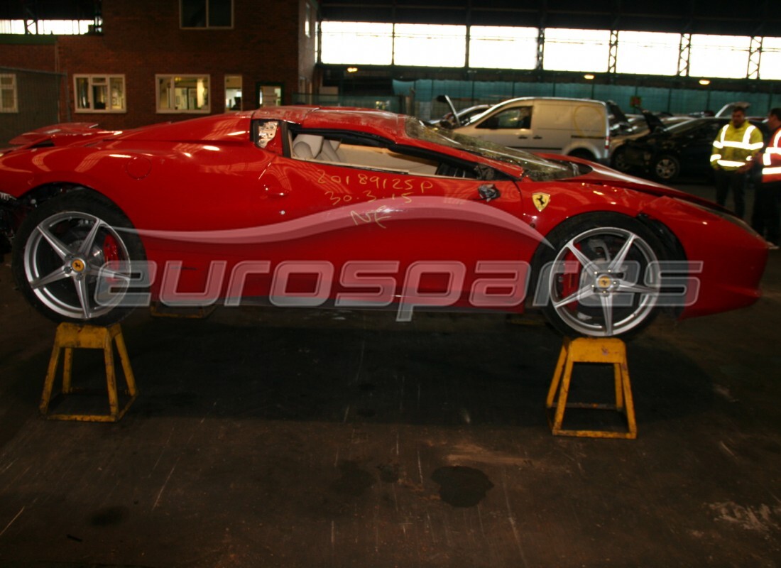 ferrari 458 spider (europe) con 2,200 miles, in preparazione per lo smantellamento di #3