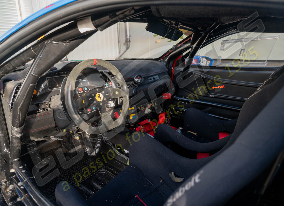 ferrari 458 challenge con 28080 kms, in preparazione per lo smantellamento di #9