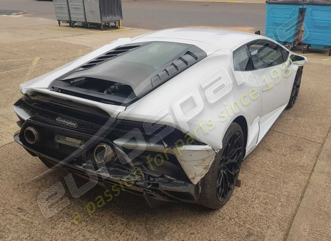 lamborghini evo coupe (2020) con 5,415 miles, in preparazione per lo smantellamento di #5