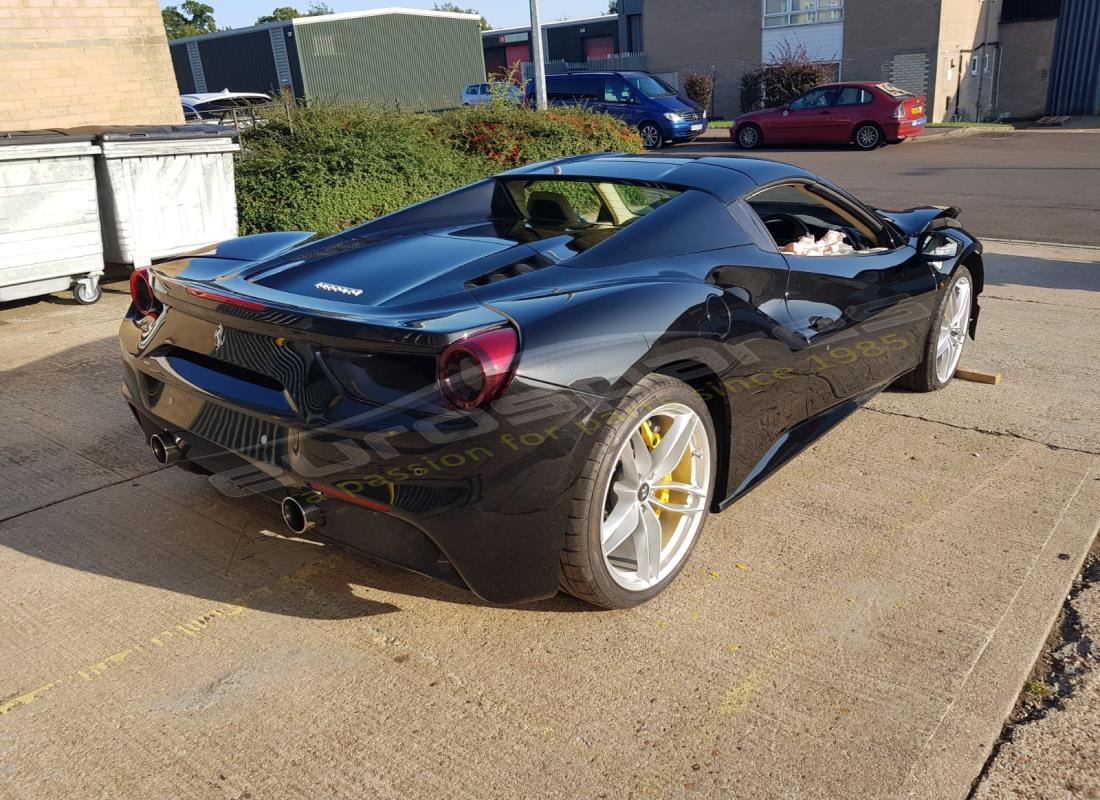 ferrari 488 spider (rhd) con 4,045 miles, in preparazione per lo smantellamento di #5