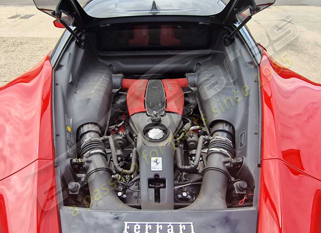ferrari f8 tributo con 973 miglia, in preparazione per lo smantellamento di #13