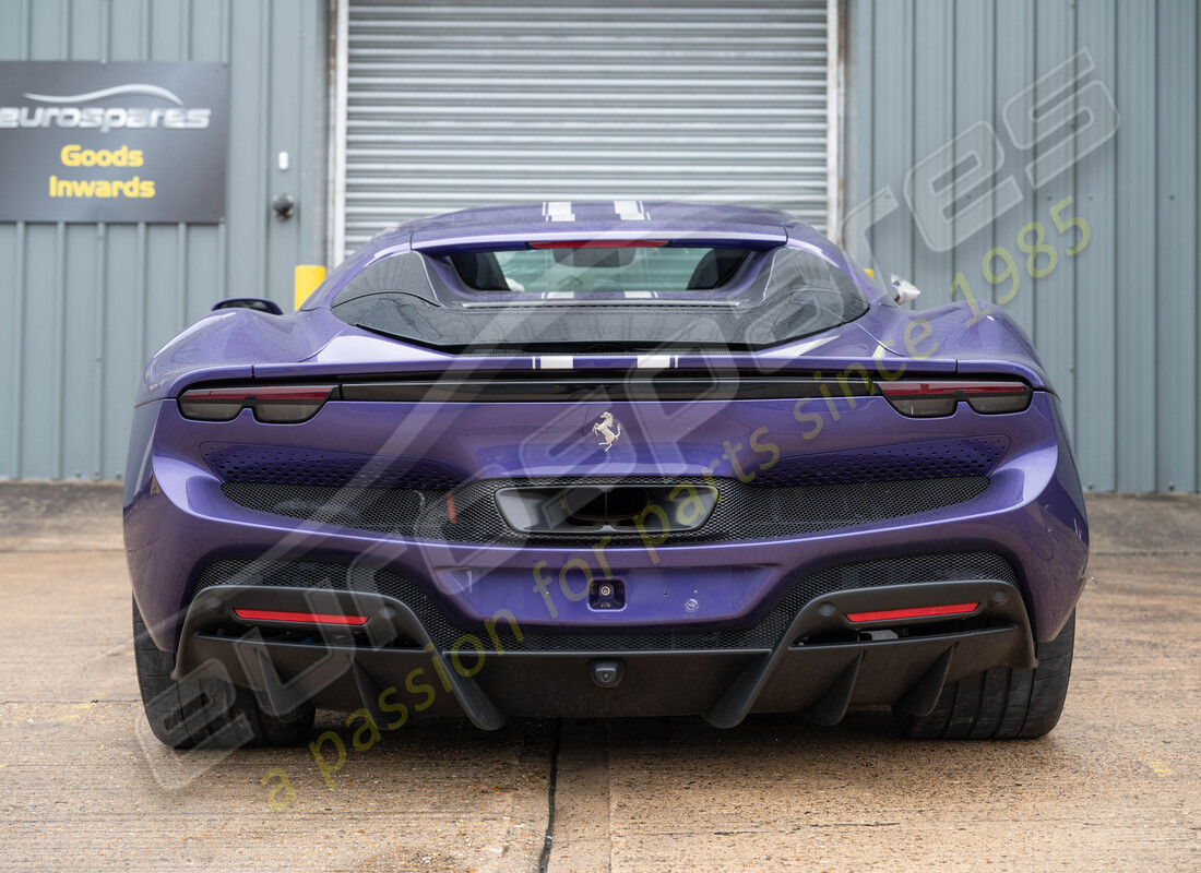 ferrari 296 gts con tbc, in preparazione per lo smantellamento #4