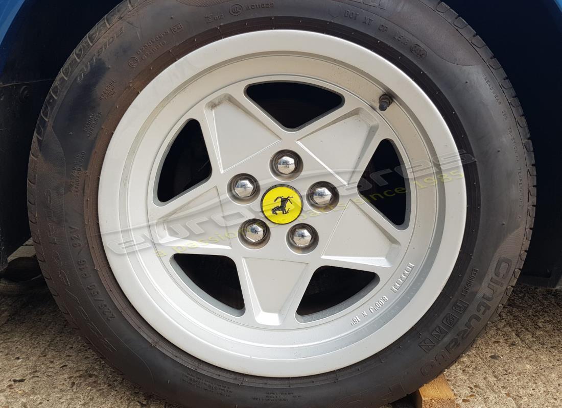 ferrari 328 (1988) con 66,645 miles, in preparazione per lo smantellamento di #15