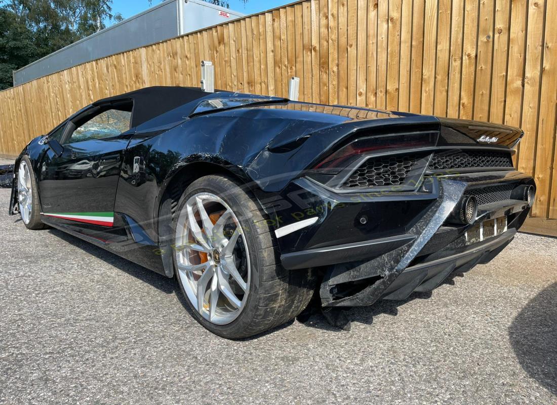 lamborghini performante spyder (2019) con 1,589 miles, in preparazione per lo smantellamento di #2