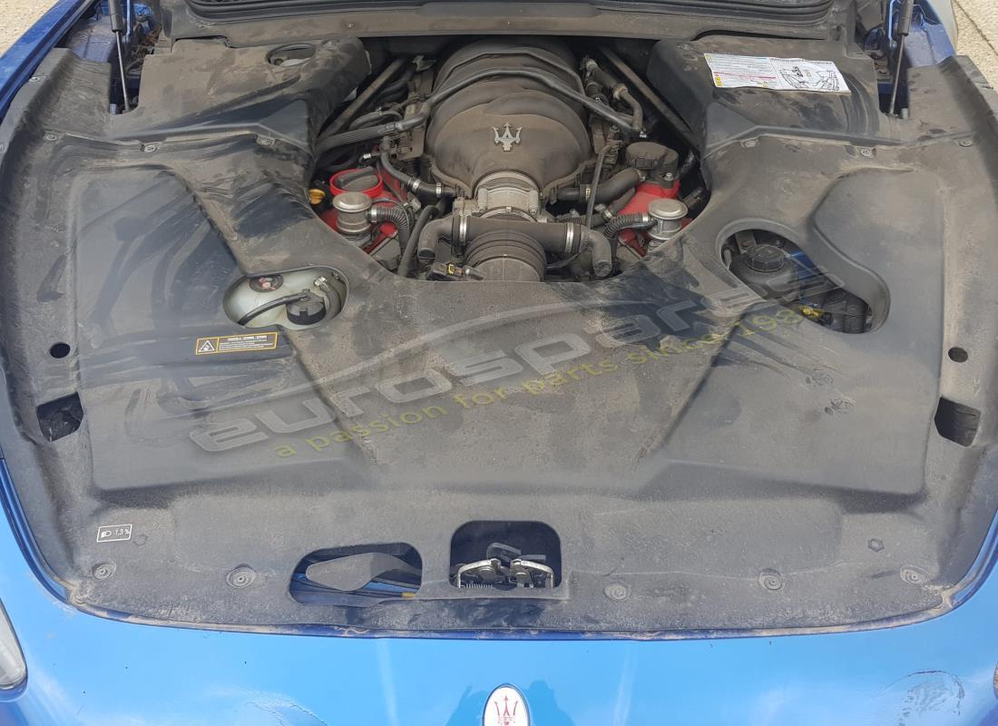 maserati grancabrio (2011) 4.7 con 53,231 miles, in preparazione per lo smantellamento di #12