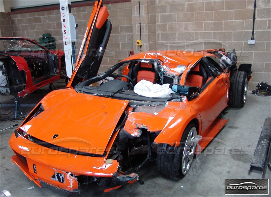 lamborghini murcielago coupe (2003) con 6,200 chilometri, in preparazione per lo smantellamento #3