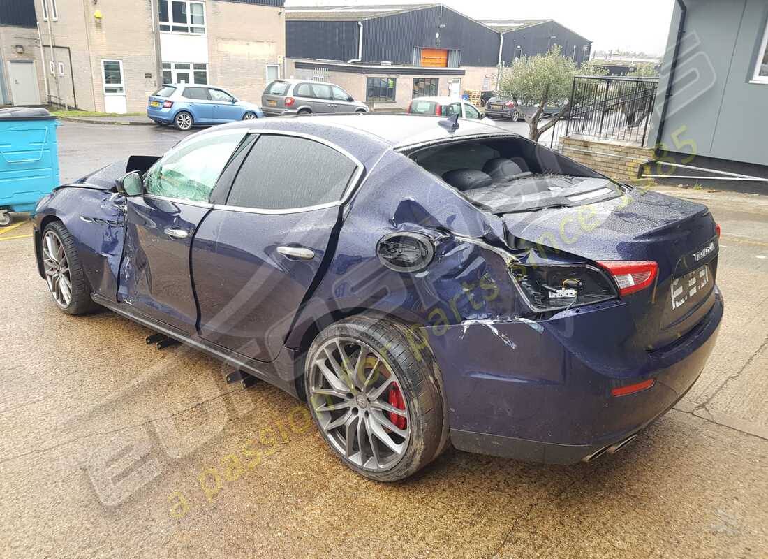 maserati ghibli (2016) con 46,772 miles, in preparazione per lo smantellamento di #3