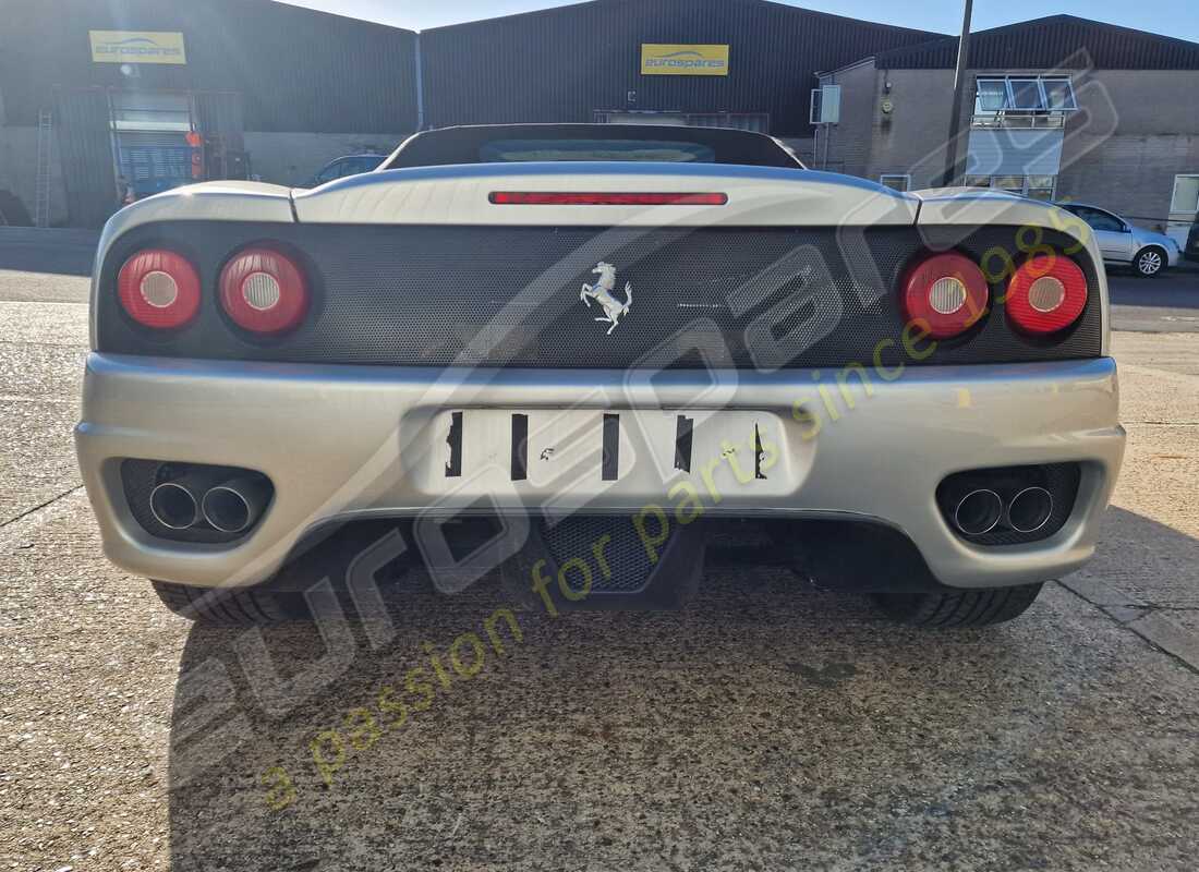 ferrari 360 spider con 24,759 miles, in preparazione per lo smantellamento di #4