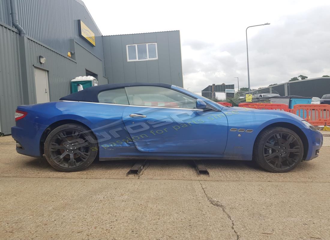 maserati grancabrio (2011) 4.7 con 53,231 miles, in preparazione per lo smantellamento di #6