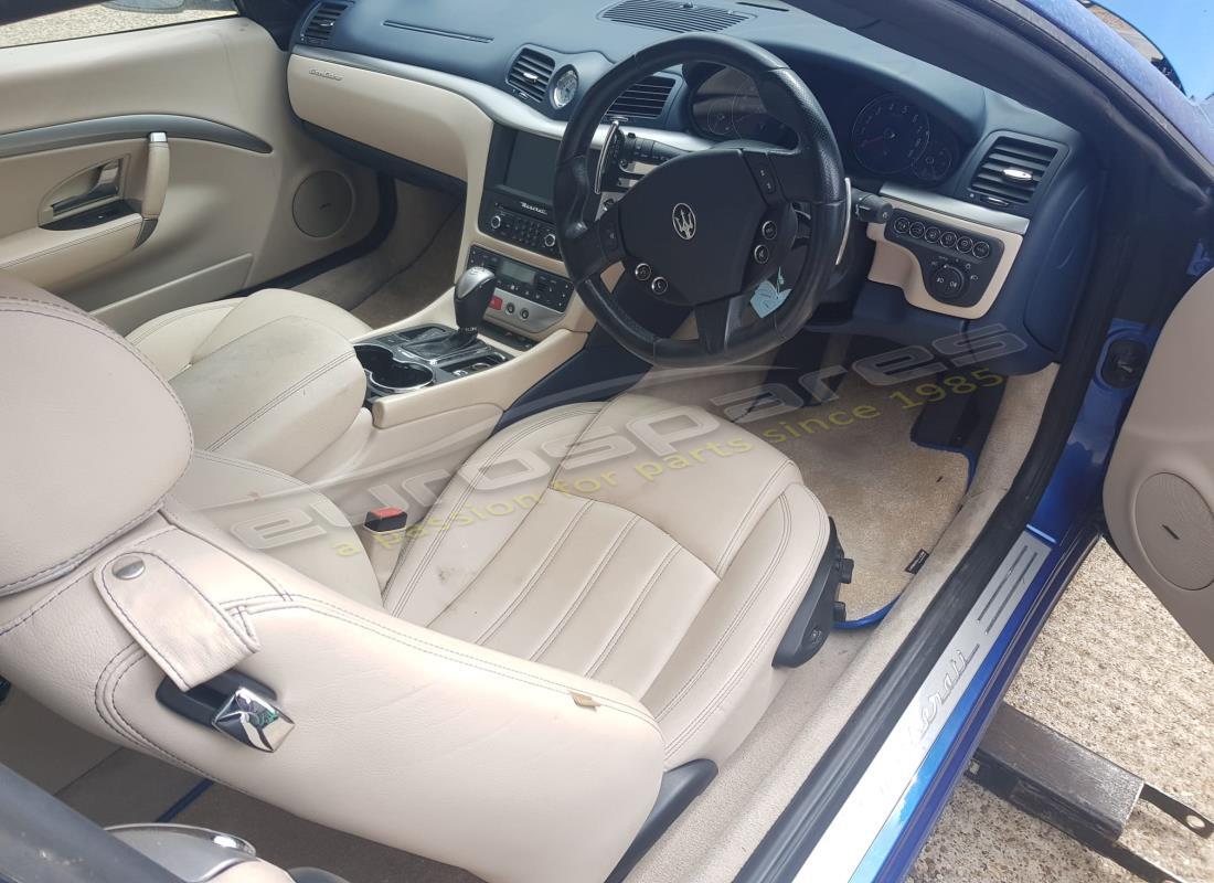 maserati grancabrio (2011) 4.7 con 53,231 miles, in preparazione per lo smantellamento di #9